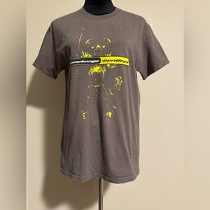 Preloved Posty Co Gray and Yellow Beerbongs & Bentleys Graphic Tee size medium